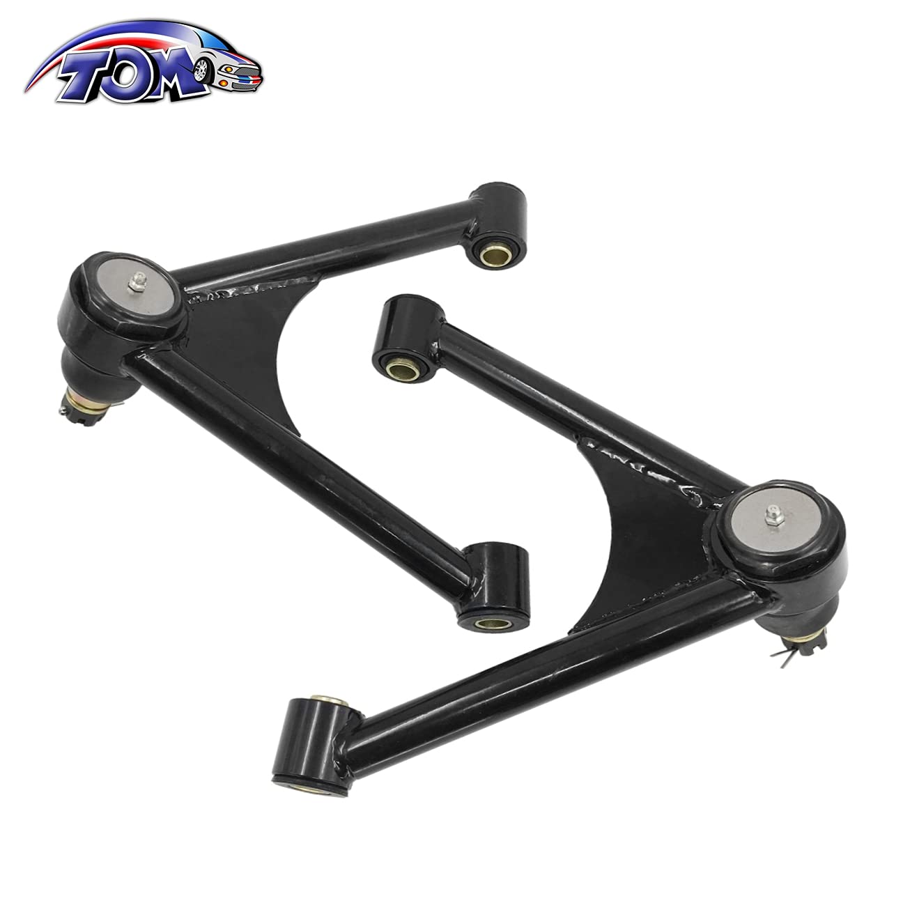 High-Performance Suspension Tubular Upper Control Arms Set - Compatible with 1965-1974 Dodge Challenger, Charger, Coronet & Plymouth Barracuda (B & E Body) - Enhances Ride Quality & Handling for Street Racing & Classic Car Restoration