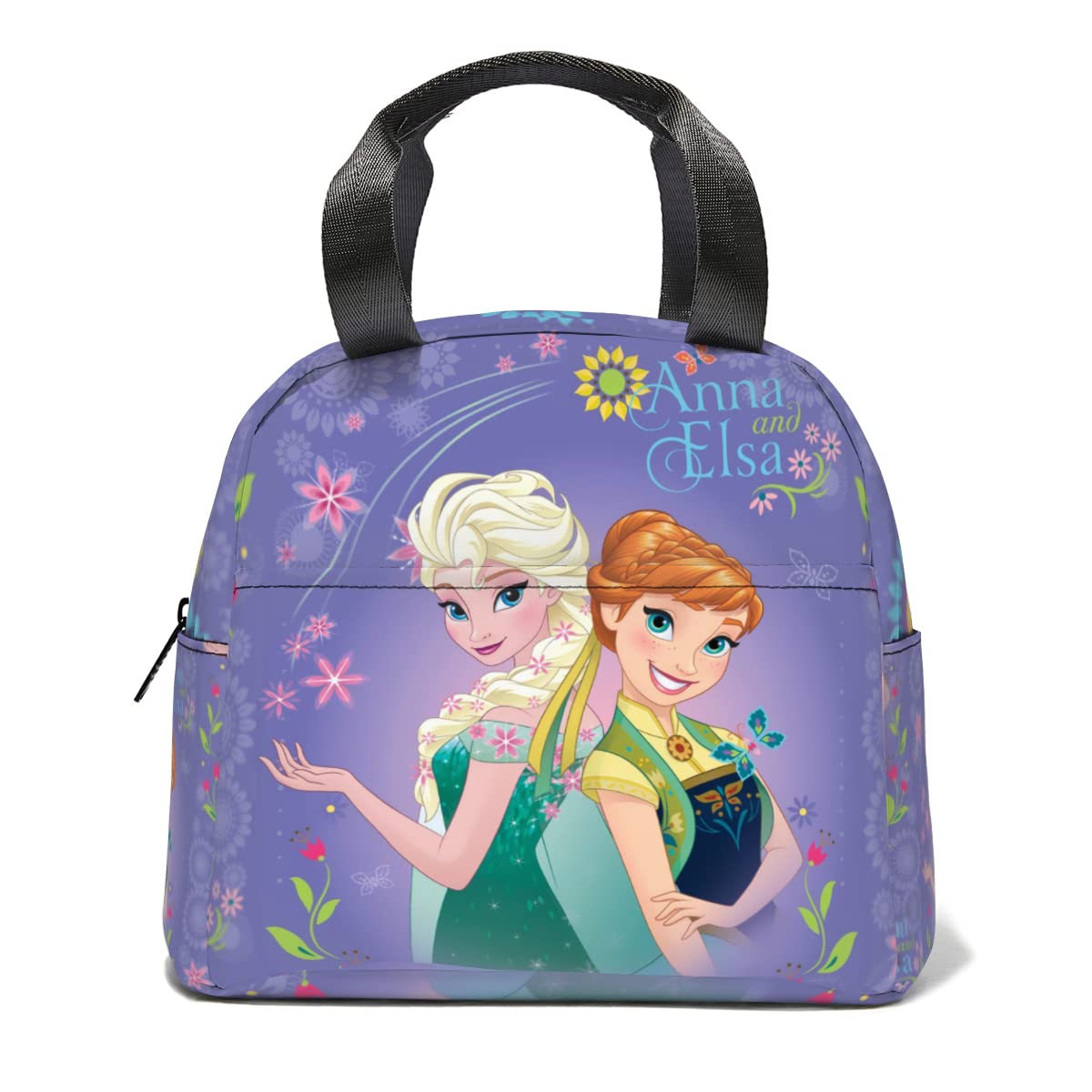 Insulated Cartoon Lunch Bag for Adults - Reusable Lunch Box Tote for Men & Women - Perfect for Work, Office, Travel, School & Picnic - Leakproof & Eco-Friendly Food Container