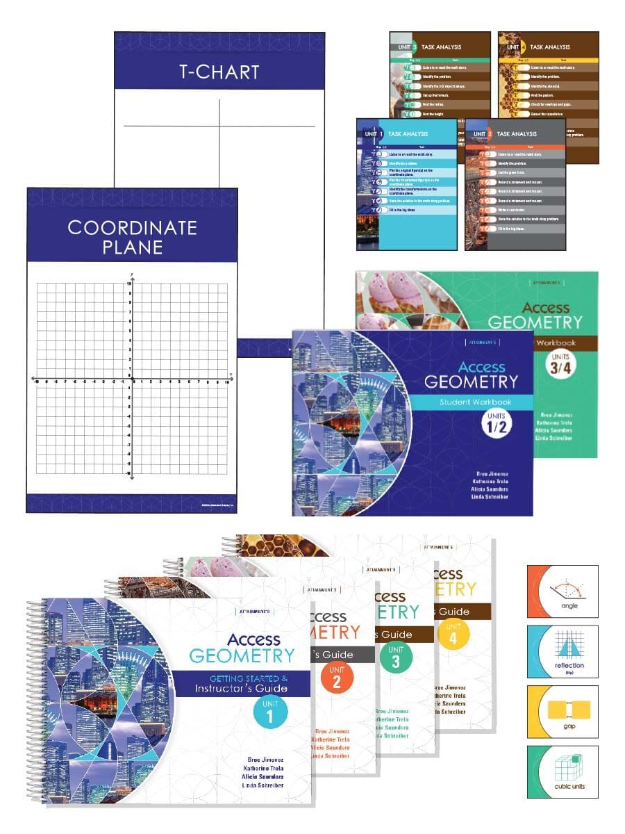 High School Geometry Curriculum for Grades 9-12 | Comprehensive Math Learning Materials for Classroom & Homeschool Use