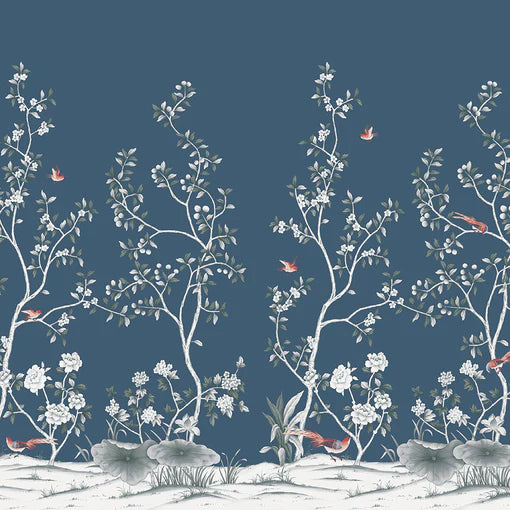 Lilly Peel and Stick Wall Mural - Self-Adhesive Removable Wallpaper - Easy DIY Home Decor for Bedroom, Nursery, Living Room & Office