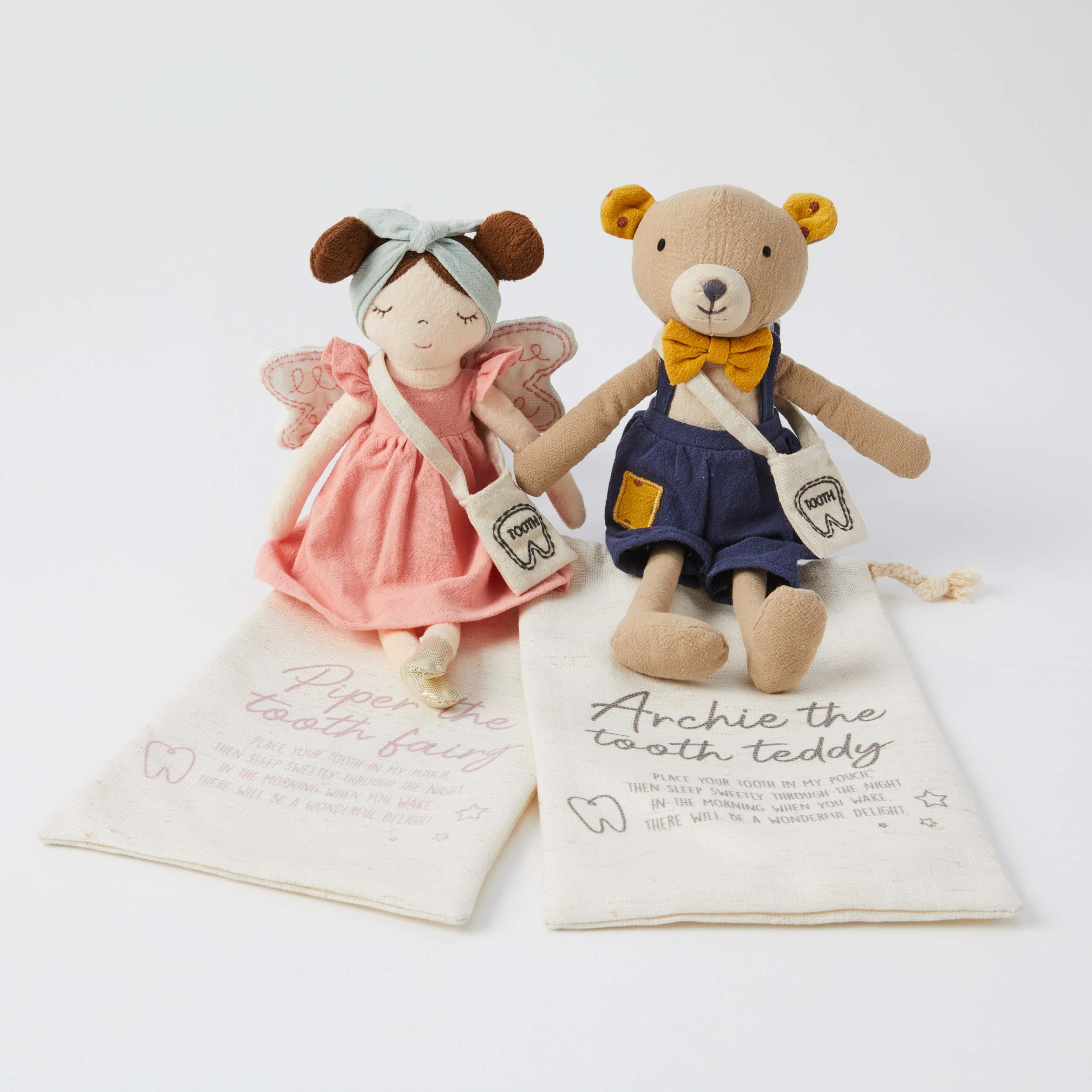 Piper & Archie I Lost My Tooth Fairy Friends - Kids Tooth Loss Keepsake Box for First Lost Tooth - Perfect for Bedtime Stories & Childhood Memories