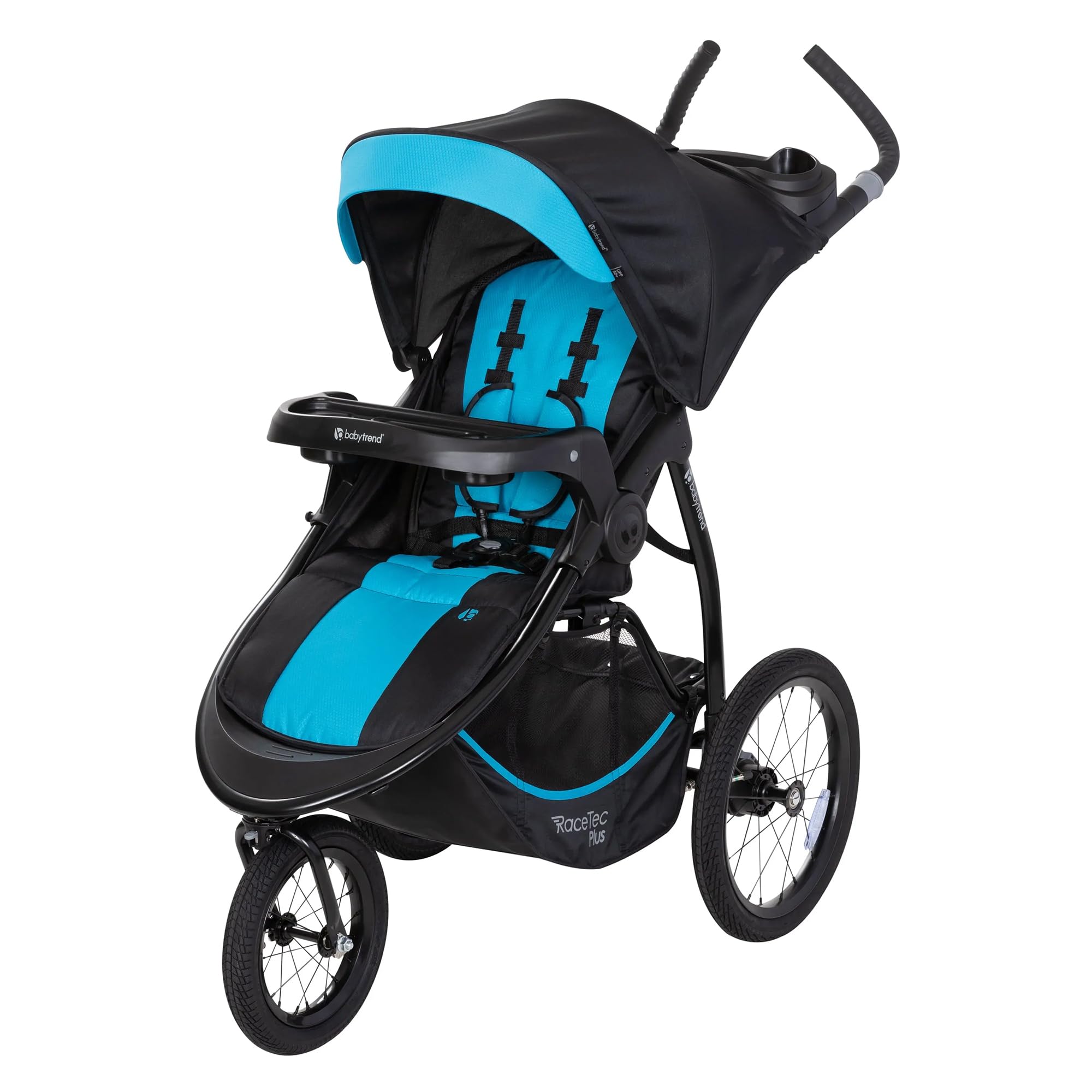 Baby Trend Expedition® Race Tec™ Plus Jogger Stroller - Ultra Marine Blue | Lightweight All-Terrain Jogging Stroller for Active Parents | Perfect for Running, Hiking & Outdoor Adventures with Baby