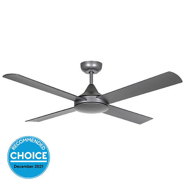 Eglo Stradbroke 48 Inch 122cm DC Ceiling Fan with Remote Control - Titanium Finish - Energy Efficient Quiet Operation for Living Room, Bedroom, or Office