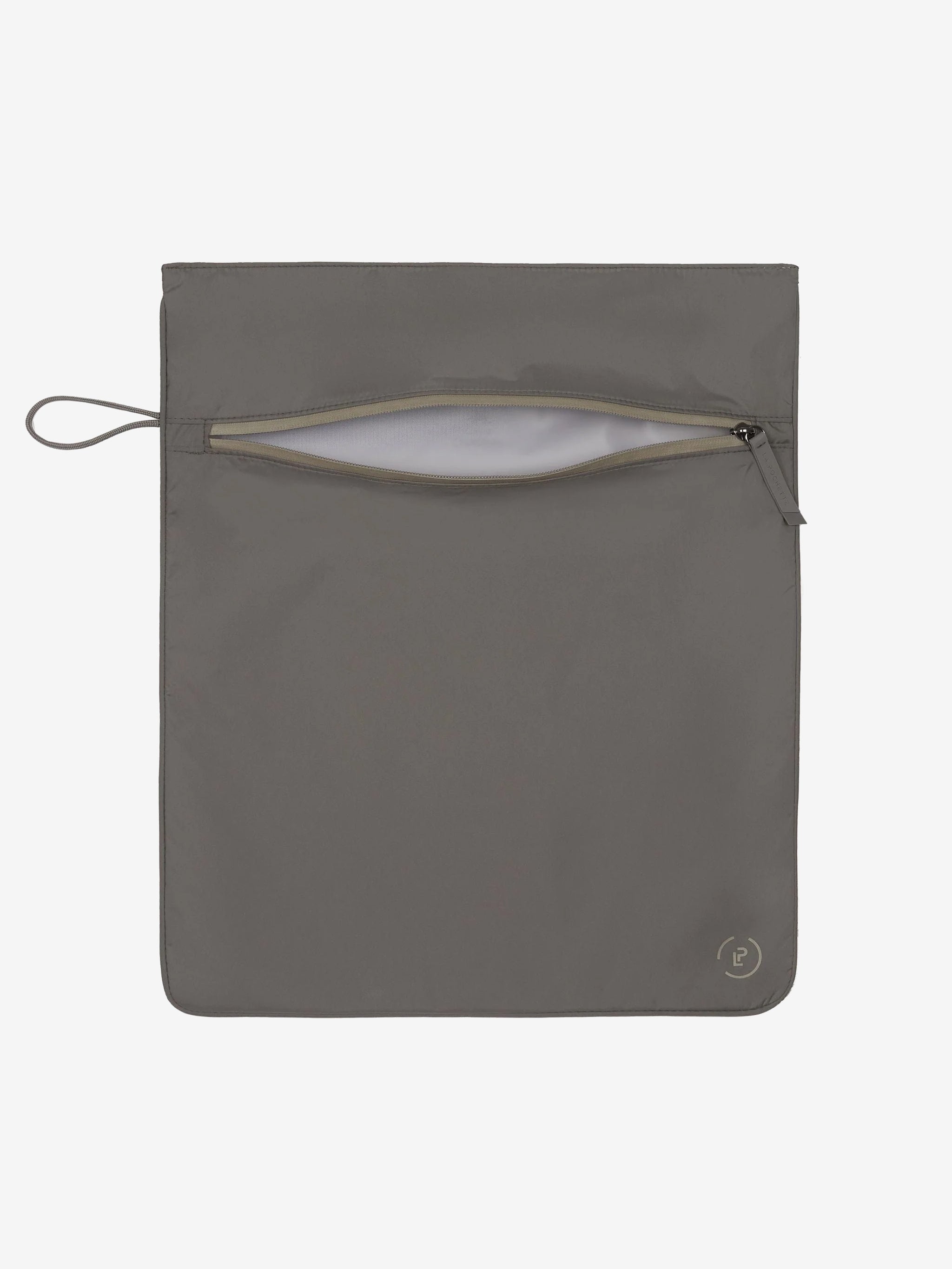La Pochette Kit Bag - Premium Walnut & Pewter Leather Crossbody Bag for Women | Perfect for Travel, Work, and Everyday Use