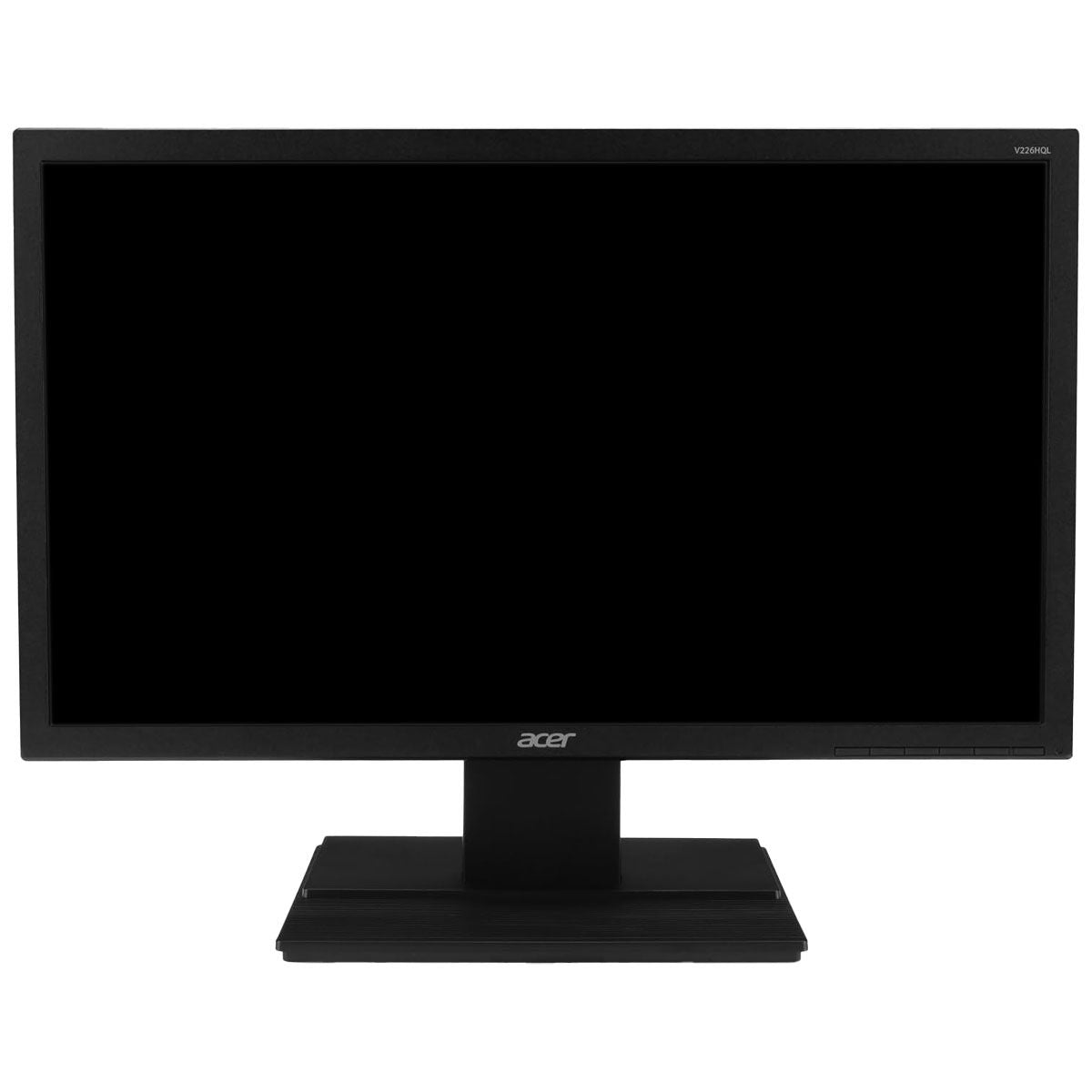 Acer V226HQL 21.5 Inch Full HD 1080p LED Backlit LCD Monitor - 1920x1080 Resolution, VGA & HDMI Ports, Black | Perfect for Home Office, Gaming & Multimedia