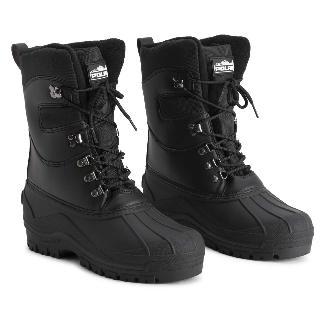 Men's Waterproof Snow Boots - Winter Hiking & Outdoor Safety