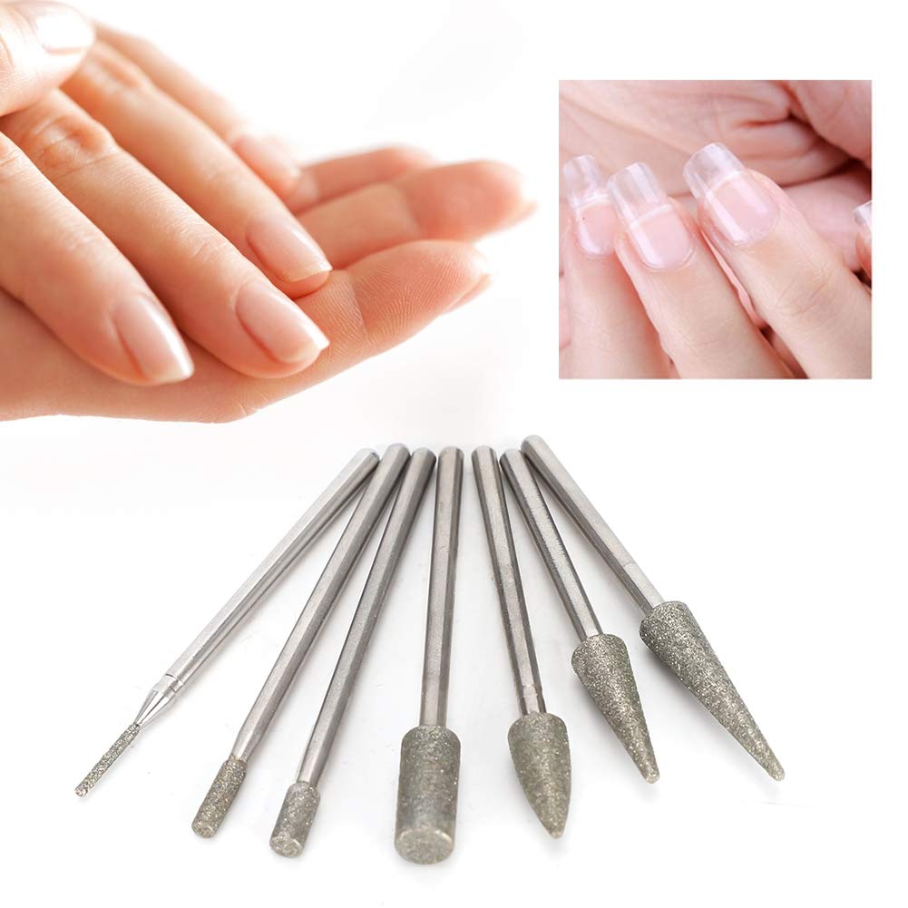 EXCLUZO Professional Nail Drill Bits Set for Home & Salon Use - Stable Performance, Long-Lasting Nail Art Tools (#09) - Perfect for Acrylic Nails, Gel Polish Removal & Manicure/Pedicure