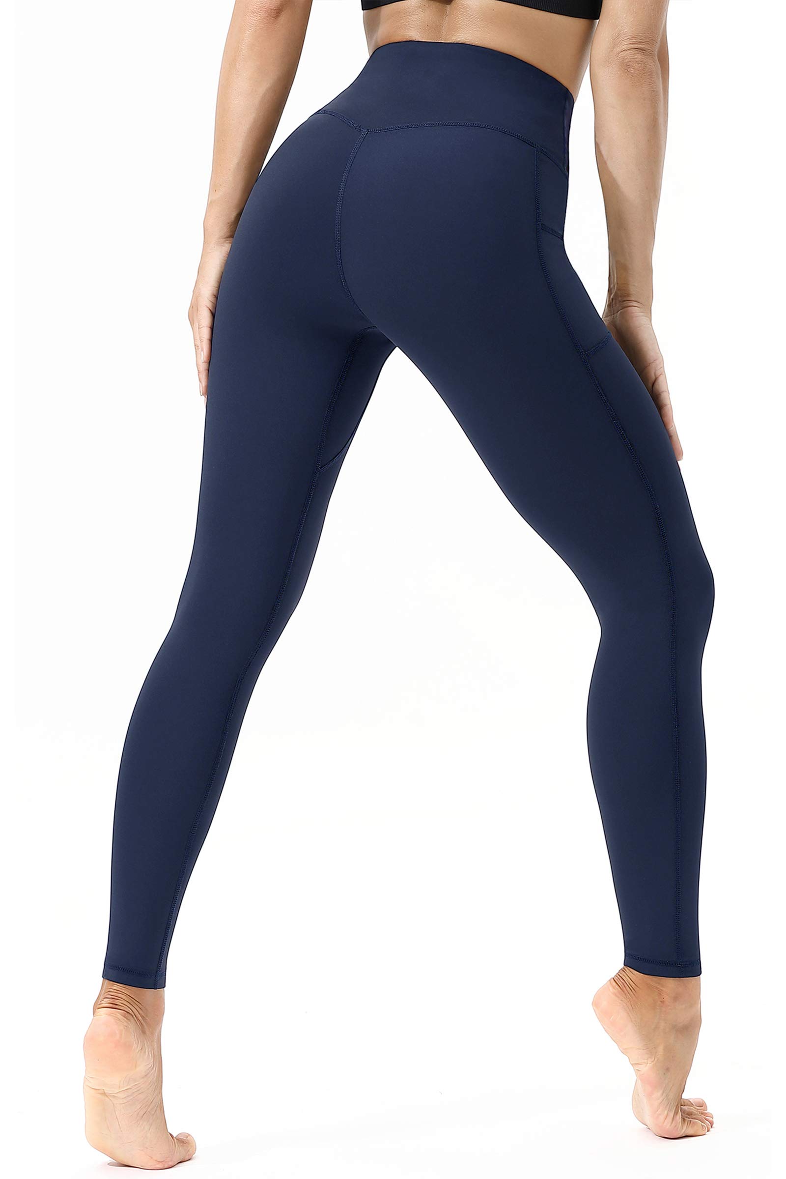 TYUIO High Waist Yoga Pants for Women - Stretchy Workout Leggings with Pockets - Perfect for Running, Gym & Lounge Wear
