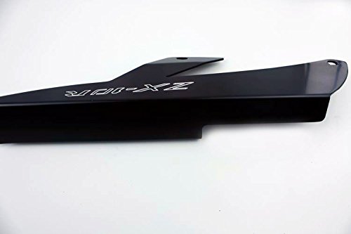 HTTMT MT173-OGO Motorcycle Chain Guard Cover - Black, Fits 2006-2009 Kawasaki ZX-10R ZX10R ZX 10R - Durable Protection for Street & Track Riding