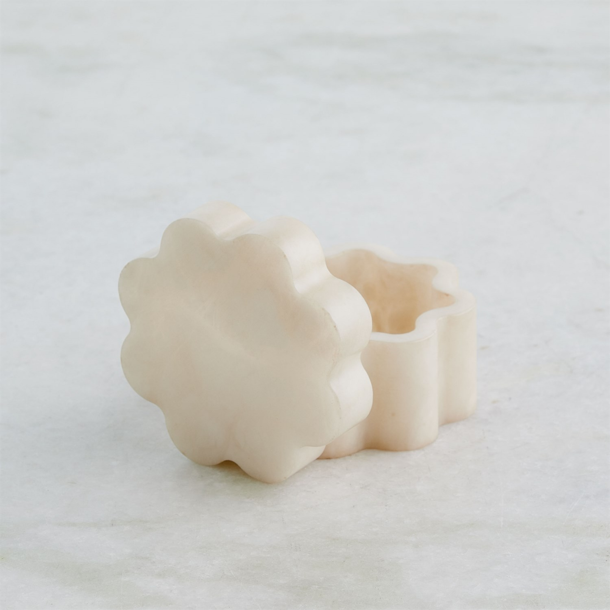 Premium Cumulus Alabaster Jewelry Boxes - Elegant Storage for Rings, Necklaces & Keepsakes | Perfect for Home Decor, Wedding Gifts & Luxury Organizers