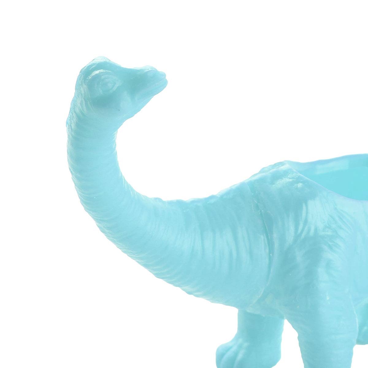 Creative Dinosaur & Rabbit Shaped Succulent Planter - Cactus Bonsai Flower Pot for Home, Office & Desktop Decoration (Light Blue Brachiosaurus) | Perfect for Indoor Plants, Small Succulents & Home Gardening Gifts