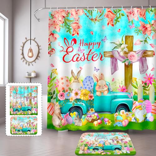 Colorful Spring Bunny Flowers
