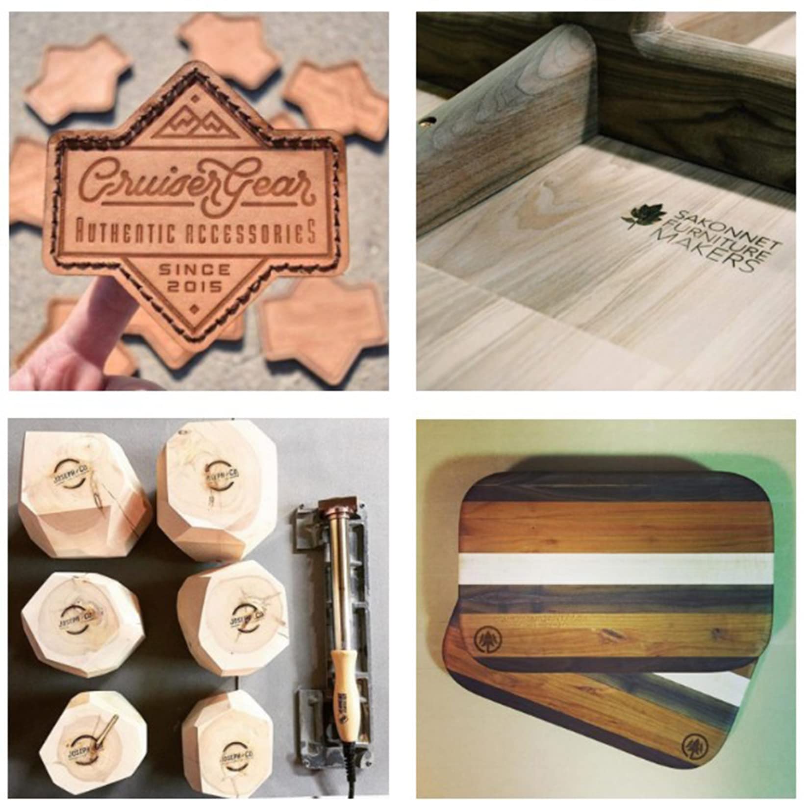 Custom Wood Burning Stamp for Woodworkers - Personalized Branding Iron for DIY Projects, Wood Crafts & Unique Gifts - Perfect for Woodworking, Leather Craft & Personalized Gift Giving