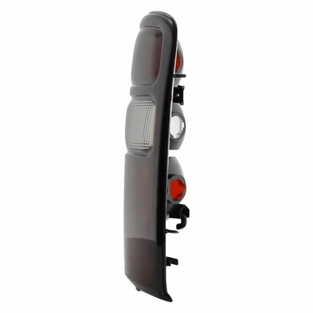 Xtune For GMC Yukon 2000-2006 Tail Lights Pair - Black Rim Red Smoked Lens (Part #9028809) | Replacement Taillights for Improved Visibility & Style | Perfect for Off-Roading & Night Driving