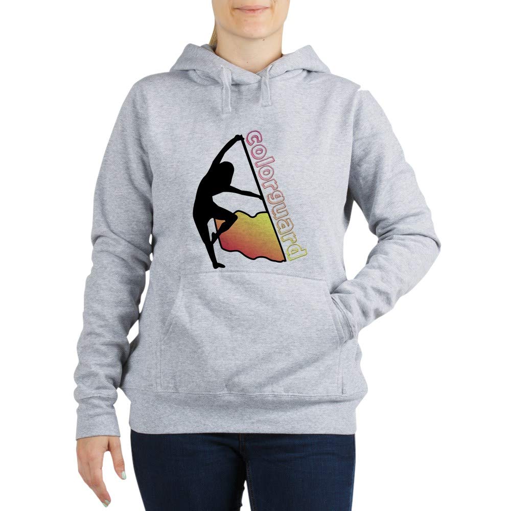 Colorguard Flag Sweatshirt for Women - Hooded Pullover with Custom Design | Perfect for Marching Band, Color Guard Performances & Team Spirit Events