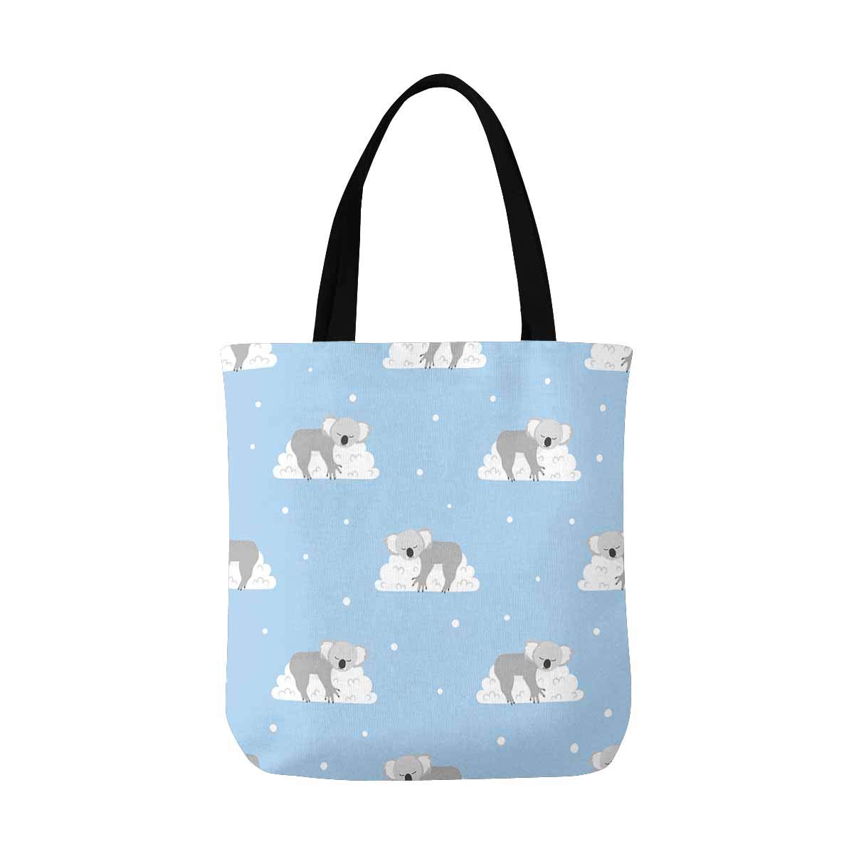 **Cute Sleeping Teddy Bears Tote Bag - Canvas Travel Handbag for Women & Teen Girls - Durable Shopping Bag for School, Beach & Groceries**