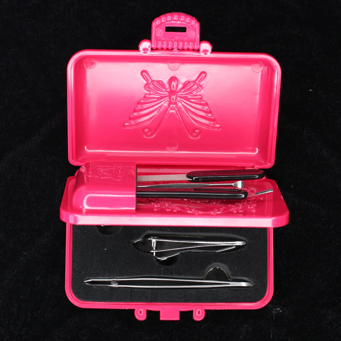 Portable Nail Manicure Kit for Women - Professional Salon & Home Manicure Set with Essential Tools | Perfect for Travel, Gifts & DIY Nail Care