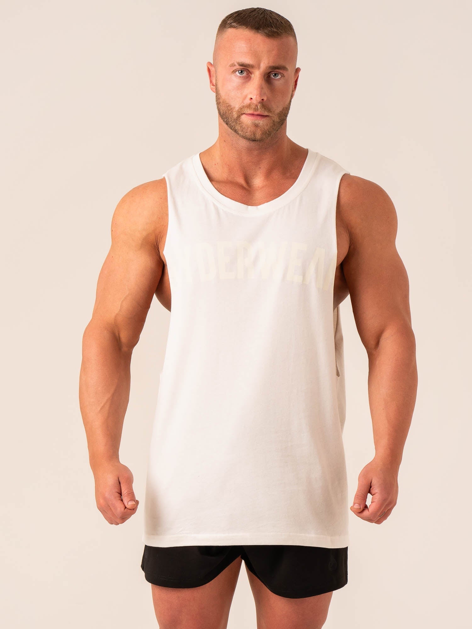 Baller Tank Top for Women - Soft & Breathable White Cotton Shirt - Perfect for Yoga, Gym & Casual Wear