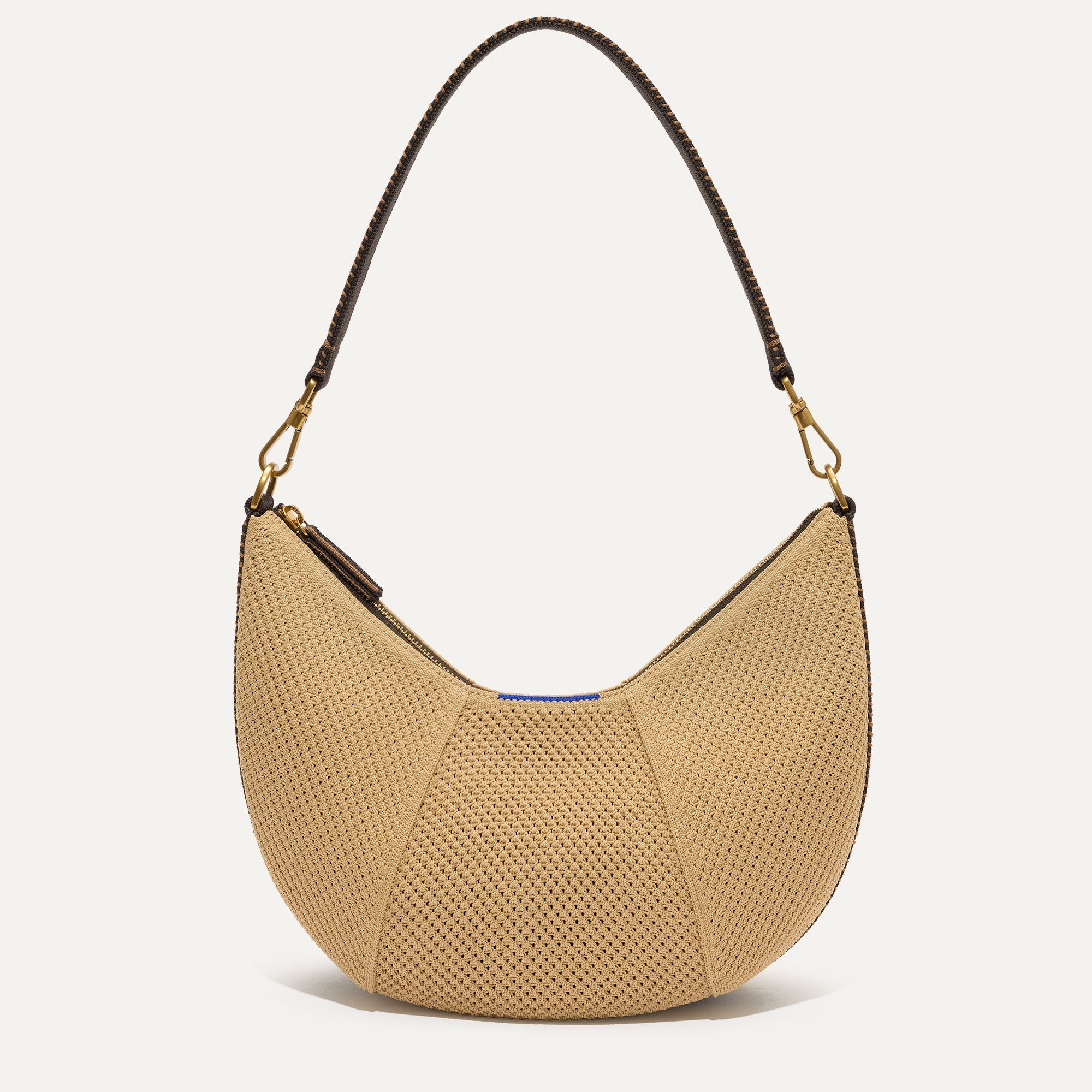 The Crescent Bag - Stylish Brown Butter Leather Crossbody Purse for Women | Perfect for Everyday Use, Travel & Date Nights