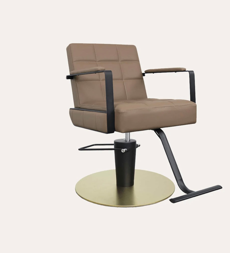 Professional Salon Chair for Hair Styling & Barbering - Heavy Duty Hydraulic Swivel Stylist Chair with Adjustable Height & Footrest - Perfect for Hair Salons, Barbershops & Home Use