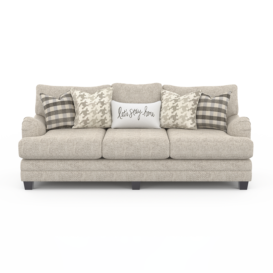 Cozy Wool Sofa 056850 - Soft & Durable Living Room Furniture for Home Decor & Relaxation