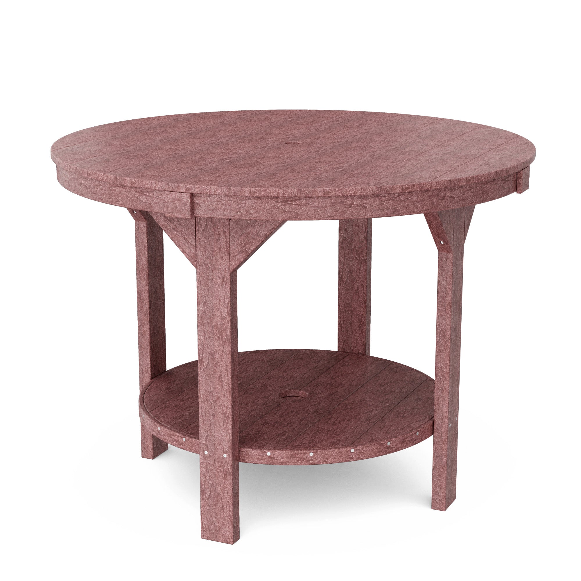 Vintage Heritage 48 Inch Pub Counter Table - Solid Wood Bar Height Table for Kitchen, Dining Room & Man Cave - Perfect for Entertaining & Home Bars