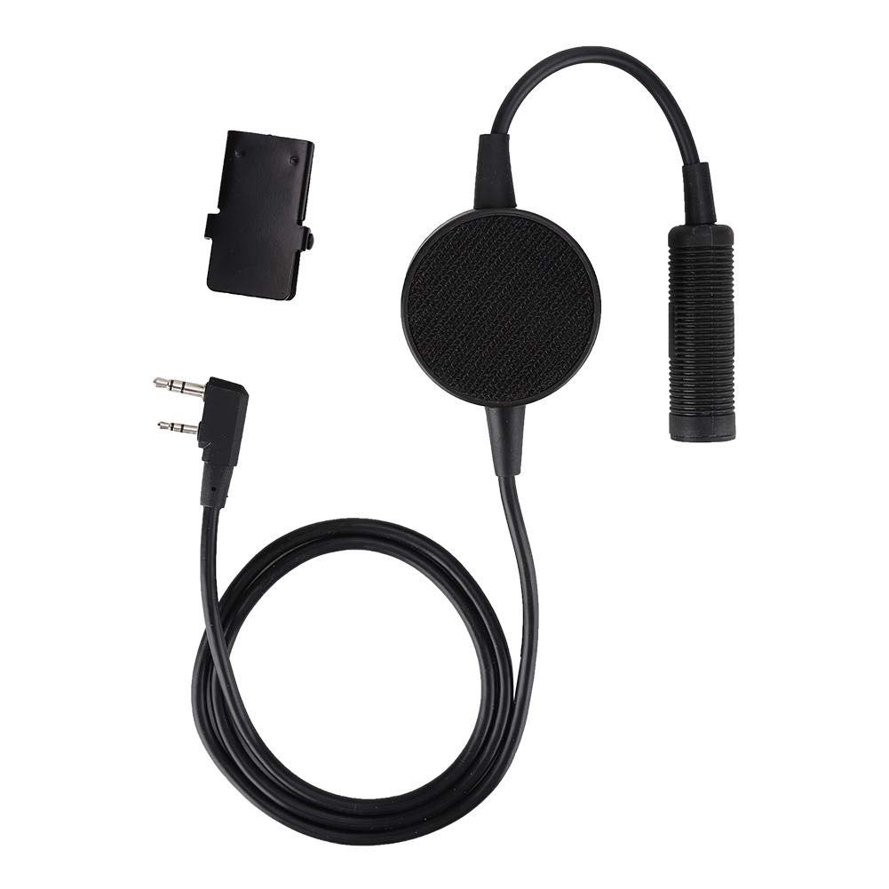Walkie Talkie Earpiece Headset with Microphone - 2 Pin Acoustic Tube Headset Mic PTT TCI Earphone for Two Way Radios - Ideal for Security, Construction & Event Staff Communication