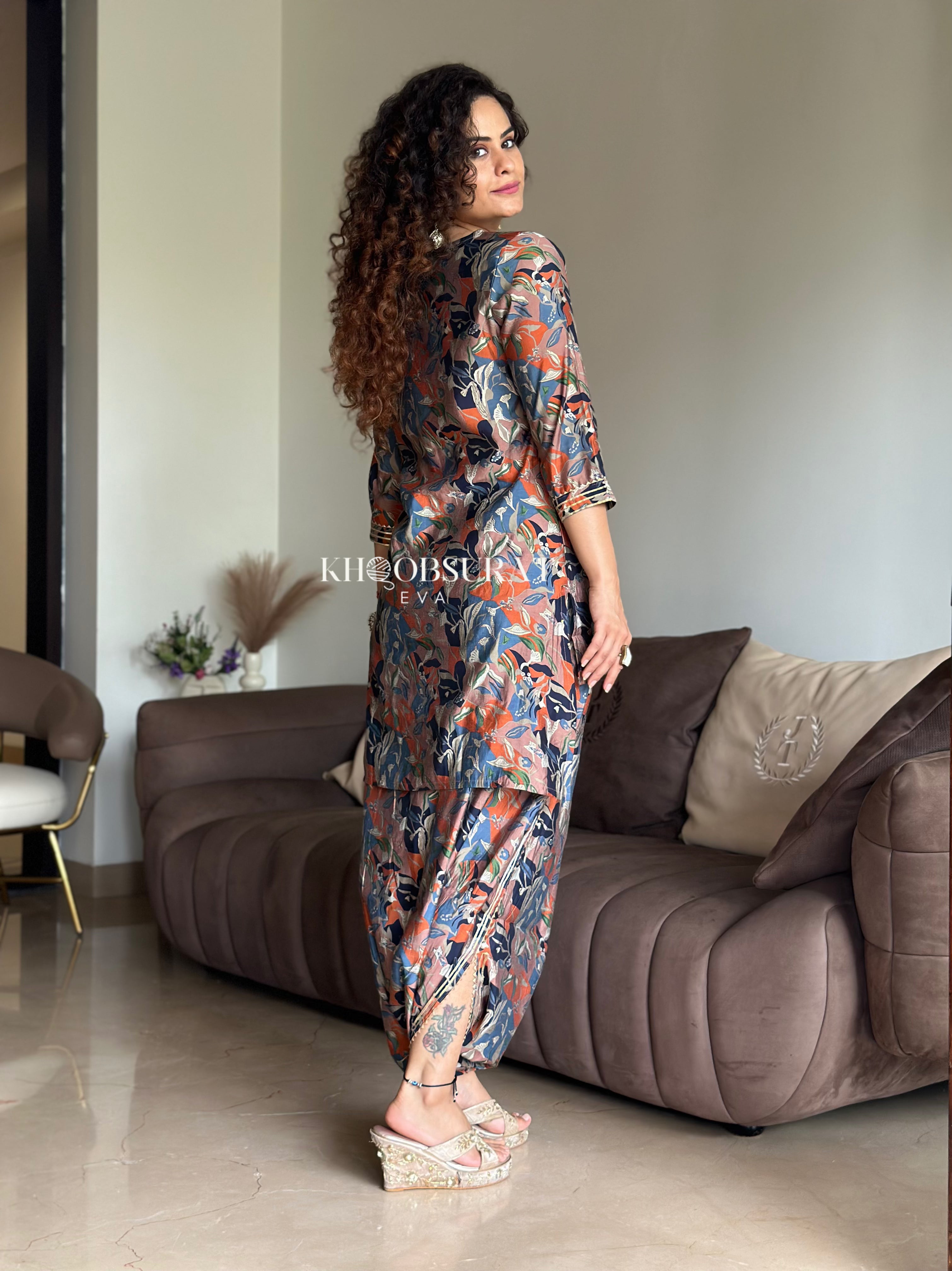 Global Glam Festive Coord Set - Elegant Matching Outfits for Women | Perfect for Christmas, New Year & Holiday Parties