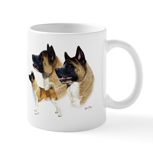White - Akita Mug