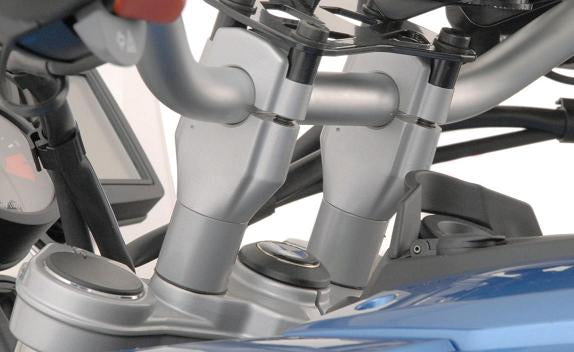 SW Motech Handlebar Risers for BMW F800GS & F700GS Adventure Bikes - Improve Comfort & Control for Off-Road Riding