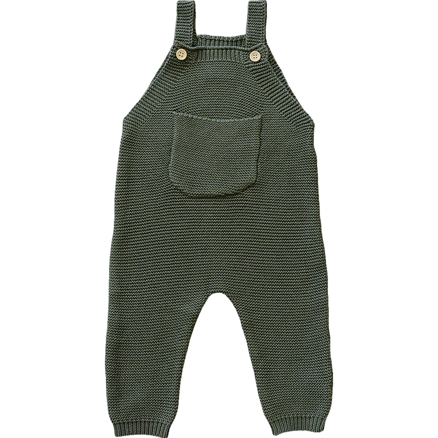 Stylish Olive Green Knit Overalls for Women - Comfortable Jumpsuit with Pockets - Perfect for Casual Outings, Workwear & Outdoor Activities