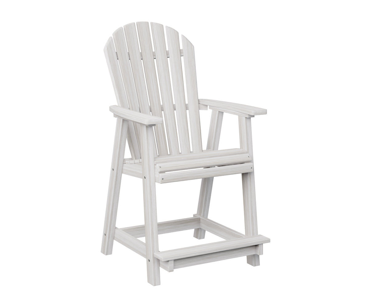 Berlin Gardens Comfo Back Counter Chair - Comfortable Bar Stool for Kitchen Island, Breakfast Nook & Home Bar - Adjustable Height & Padded Seat