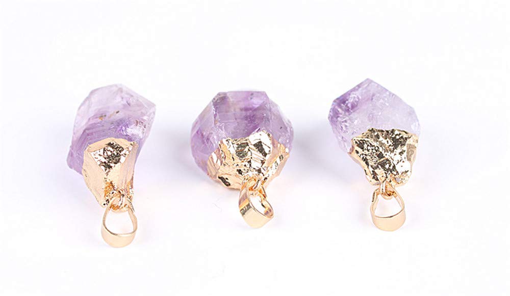 Handmade Raw Quartz Gemstone Pendant - Irregular Healing Crystal Necklace for Women | Spiritual Jewelry for Meditation, Energy Balancing & Chakra Healing
