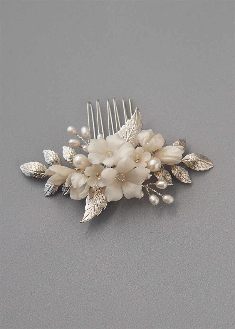 Lola Wedding Headpiece - Elegant Bridal Hair Accessories for Brides, Bridesmaids & Flower Girls | Perfect for Weddings, Prom & Special Occasions