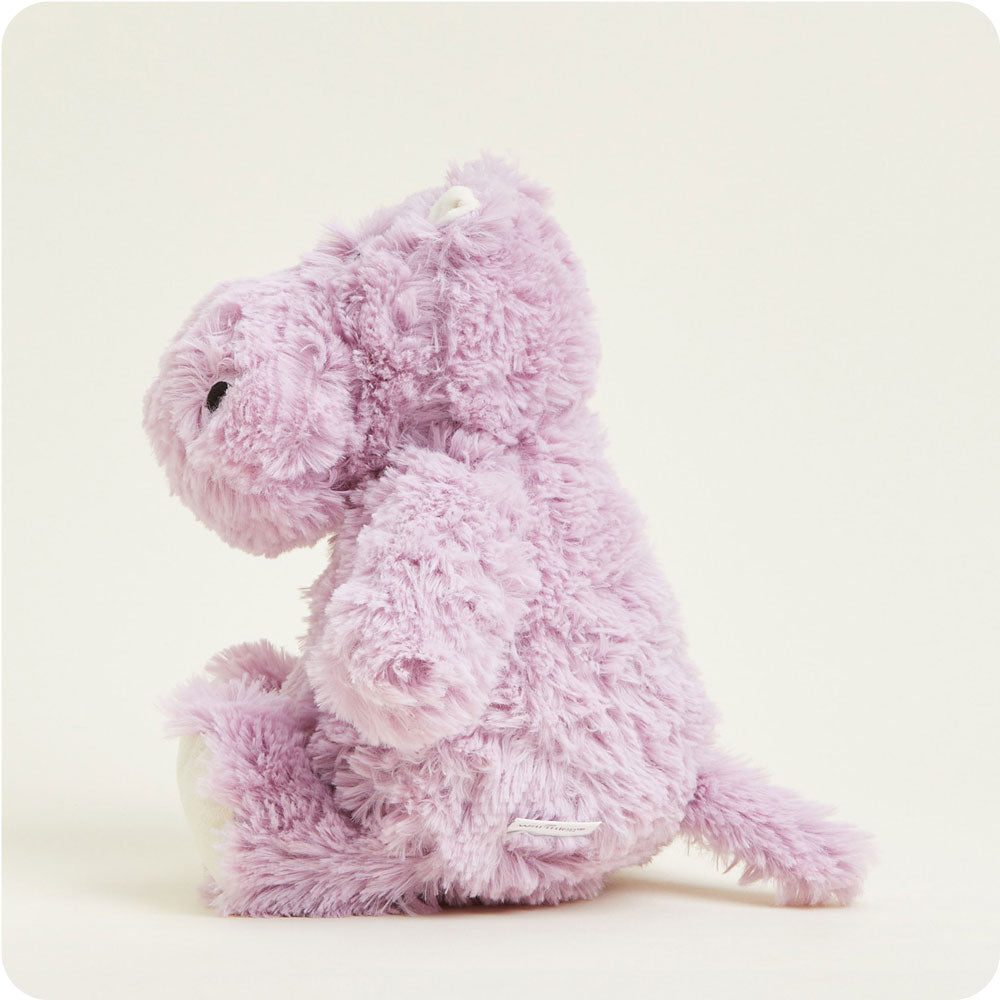 Weighted Heated Stuffed Animal Hippo - Warmies Plush Toy for Kids & Adults | Perfect for Stress Relief, Anxiety Comfort & Cozy Warmth at Home or Office
