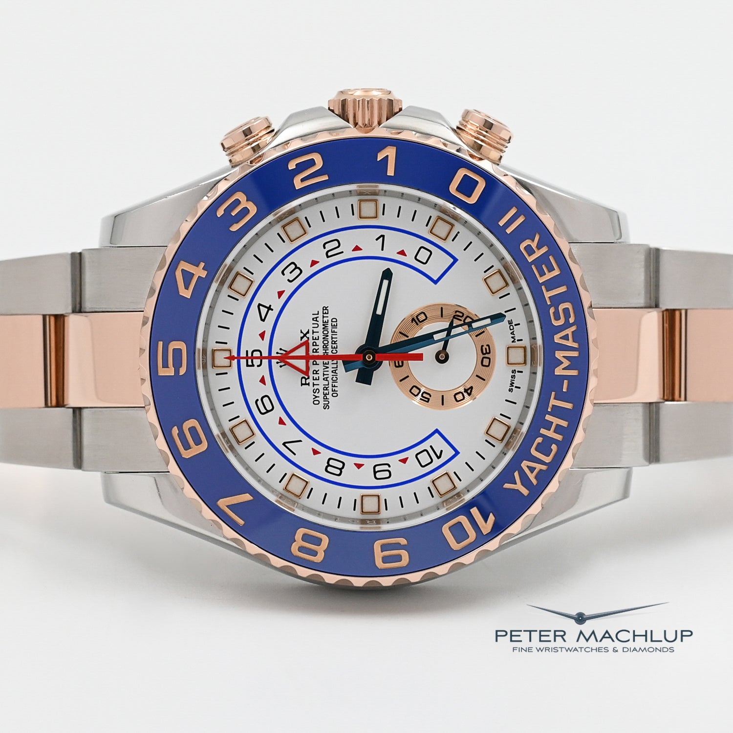 Rolex Yacht-Master II 44mm Stainless Steel Men's Watch 2015 Model - Luxury Timepiece for Sailing, Diving & Special Occasions