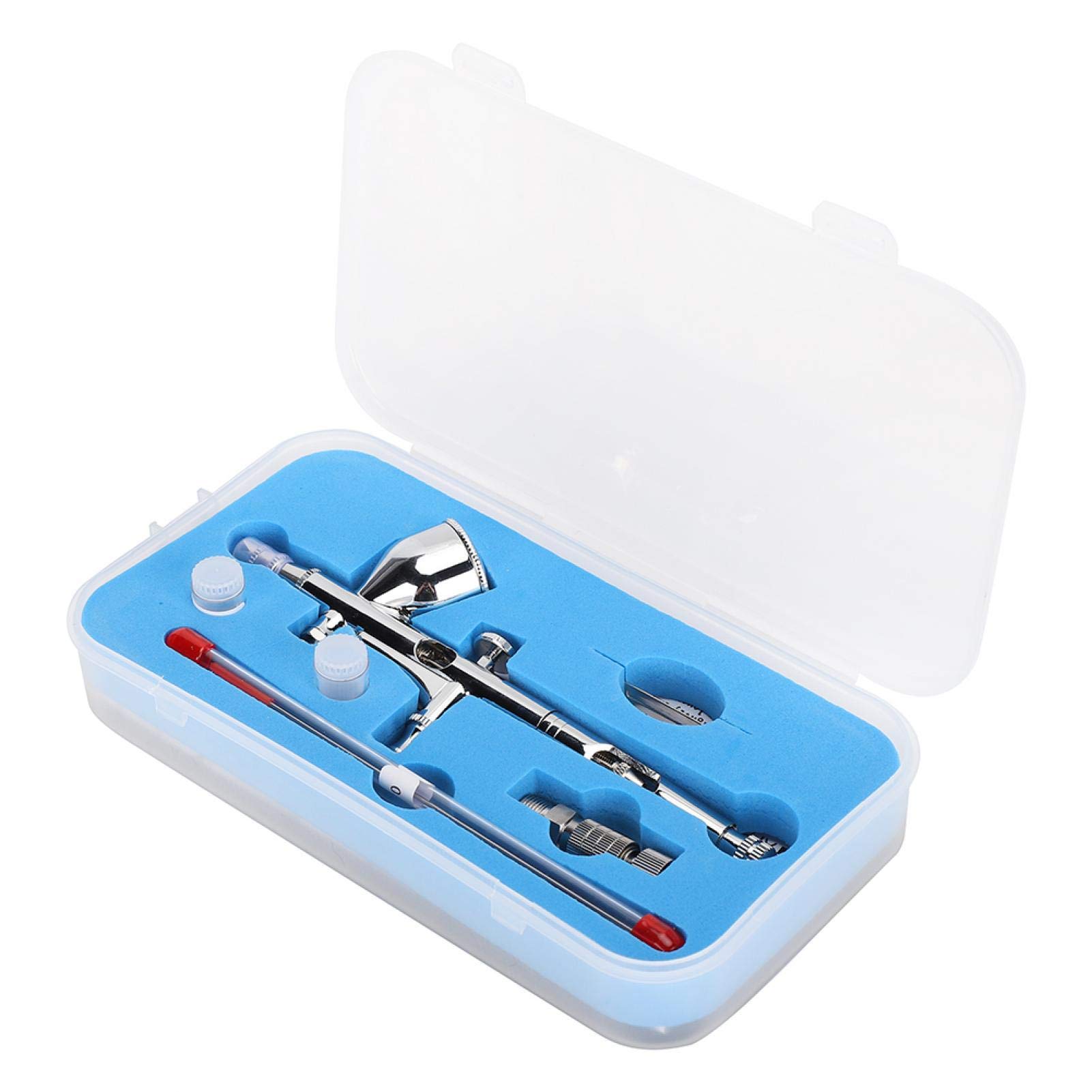ASixxsix Professional Airbrush Makeup Kit - Adjustable Airbrush System for Cake Decoration, Nail Art & Body Painting | Perfect for Home Baking, Salon Nail Design & Professional Makeup Artists