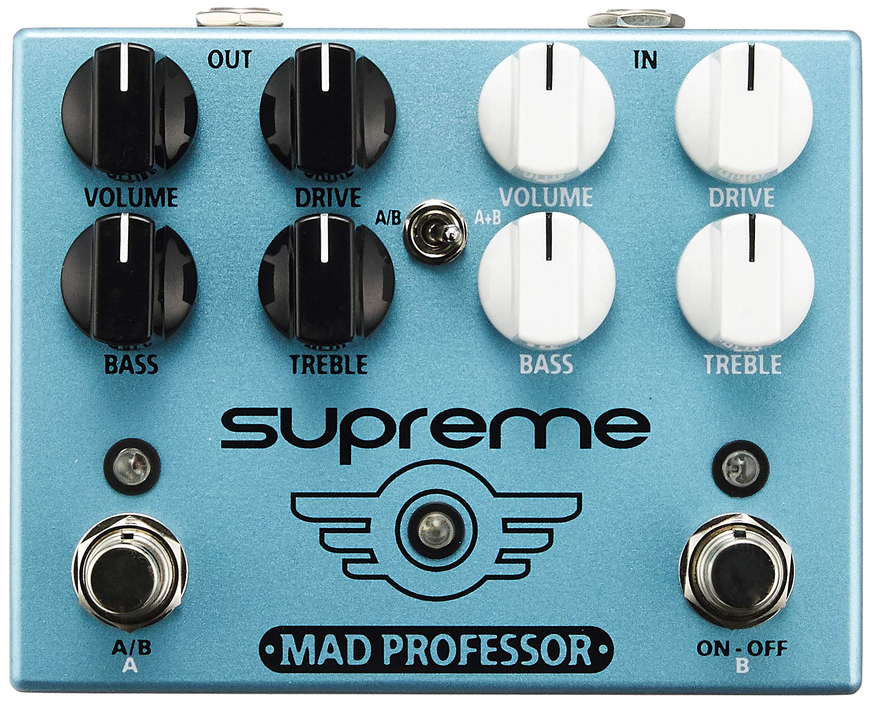 Mad Professor Supreme Overdrive Guitar Effects Pedal - Premium Analog Overdrive Pedal for Electric Guitar - Perfect for Blues, Rock & Studio Recording