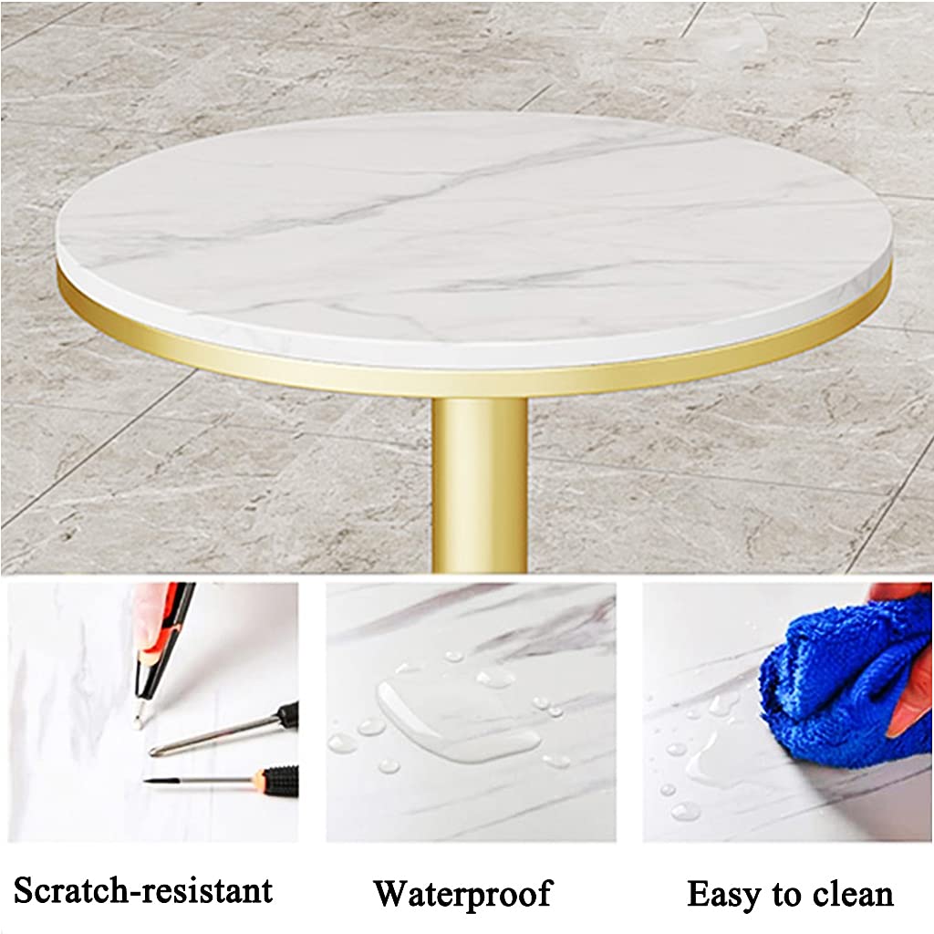 Round Bar Table for Bistro Cafe - 36