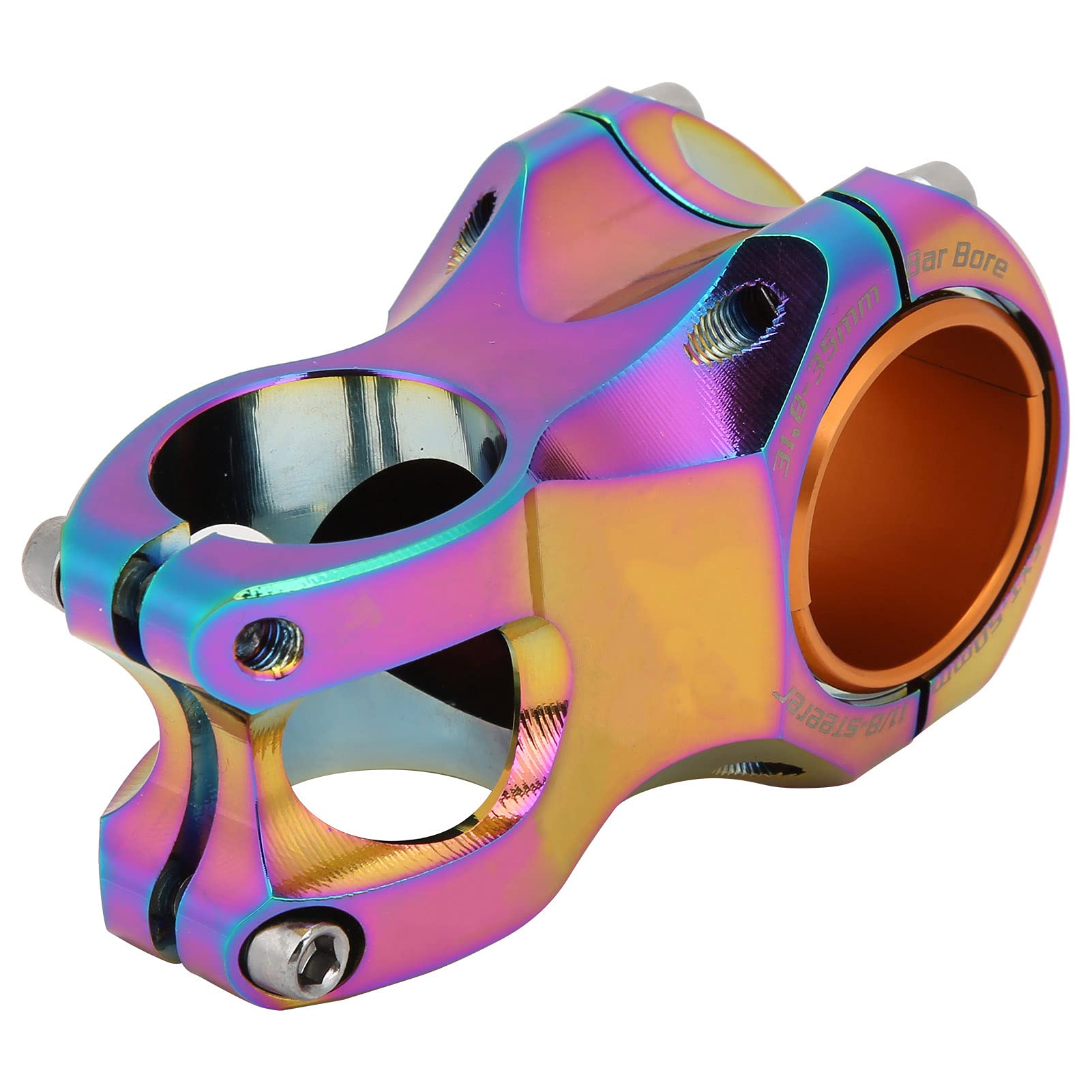 **Geriop 50mm Aluminum Alloy Bicycle Handlebar Stem - Lightweight, Durable, Anti-Rust, Anti-Deformation for Road, Mountain & Commuter Bikes - Perfect for Urban Cycling, Off-Road Trails & Daily Commutes**