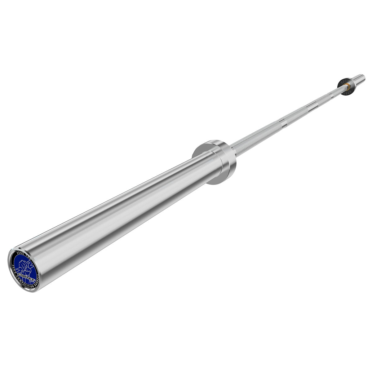 CORTEX ZEUS100 7ft 20kg Olympic Weightlifting Barbell with Aluminum Lockjaw Collars - Professional Strength Training for CrossFit, Powerlifting & Home Gym Workouts