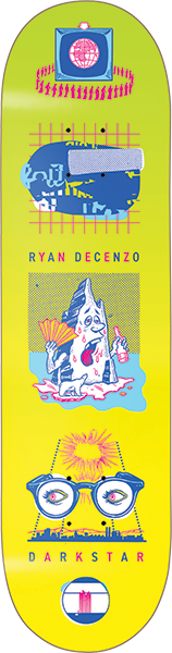 Darkstar Ryan Decenzo New Abnormal Skateboard Deck 8.37