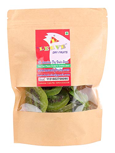 Leeve Dried Kiwi Fruit - 800 Grams | Sweet & Tangy Dehydrated Kiwi Snacks | Perfect for Trail Mix, Yogurt Toppings & Healthy Snacking