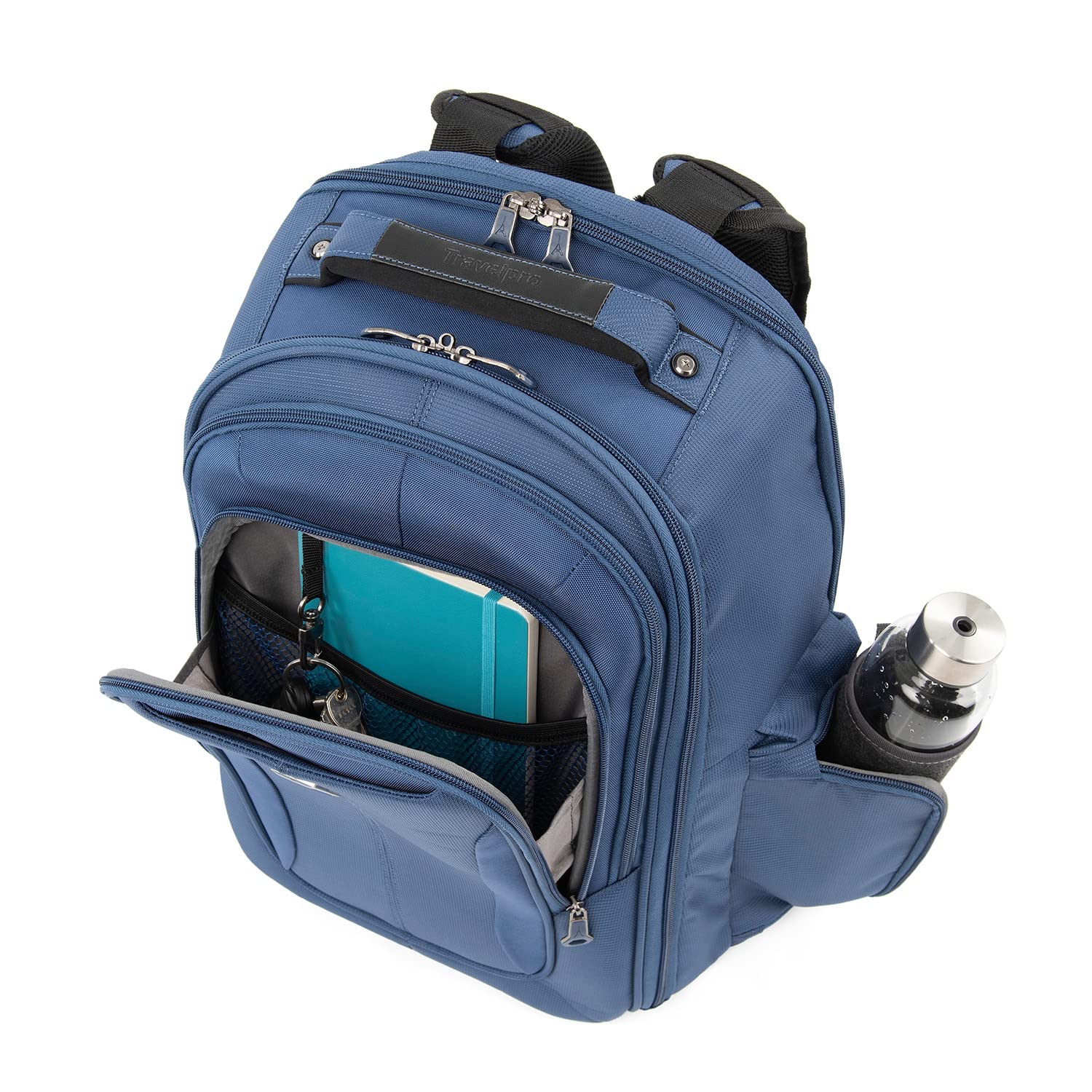 Travelpro Tourlite Laptop Backpack - Lightweight Business Travel Backpack with USB Charging Port, Water-Resistant & TSA-Approved for Airplane Carry-On | Perfect for Work Commute, College Students & International Travel