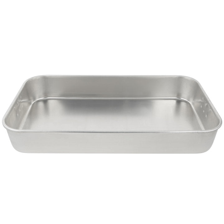 Vollrath 24 x 14 x 3.5 Inch Commercial Grade Bake & Roast Pan - Heavy Duty Stainless Steel Sheet Pan for Baking, Roasting, Cooking - Perfect for Restaurants, Bakeries, and Home Kitchens