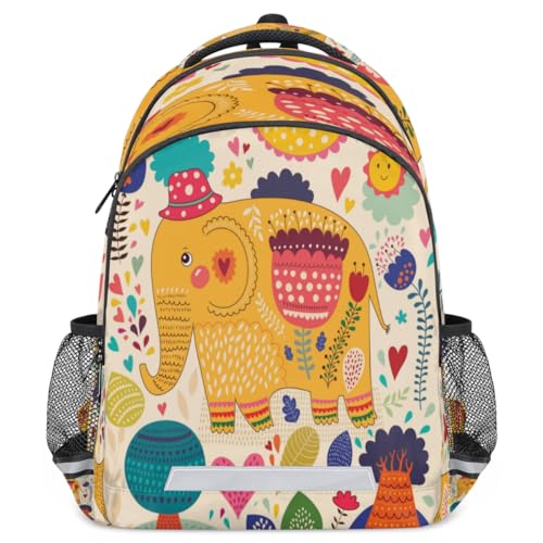 Elephant Colorful Pattern
