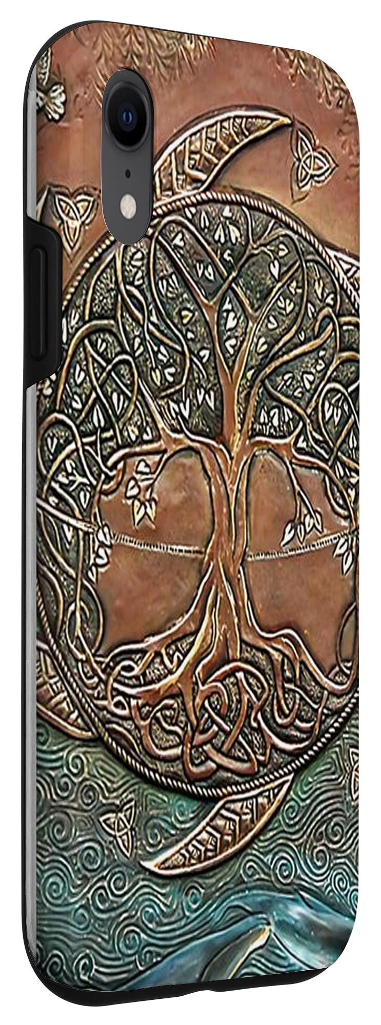 Ancient Viking Tree of Life iPhone XR Case - Durable Protective Phone Cover with Norse Mythology Design - Perfect for Travel, Work & Everyday Use