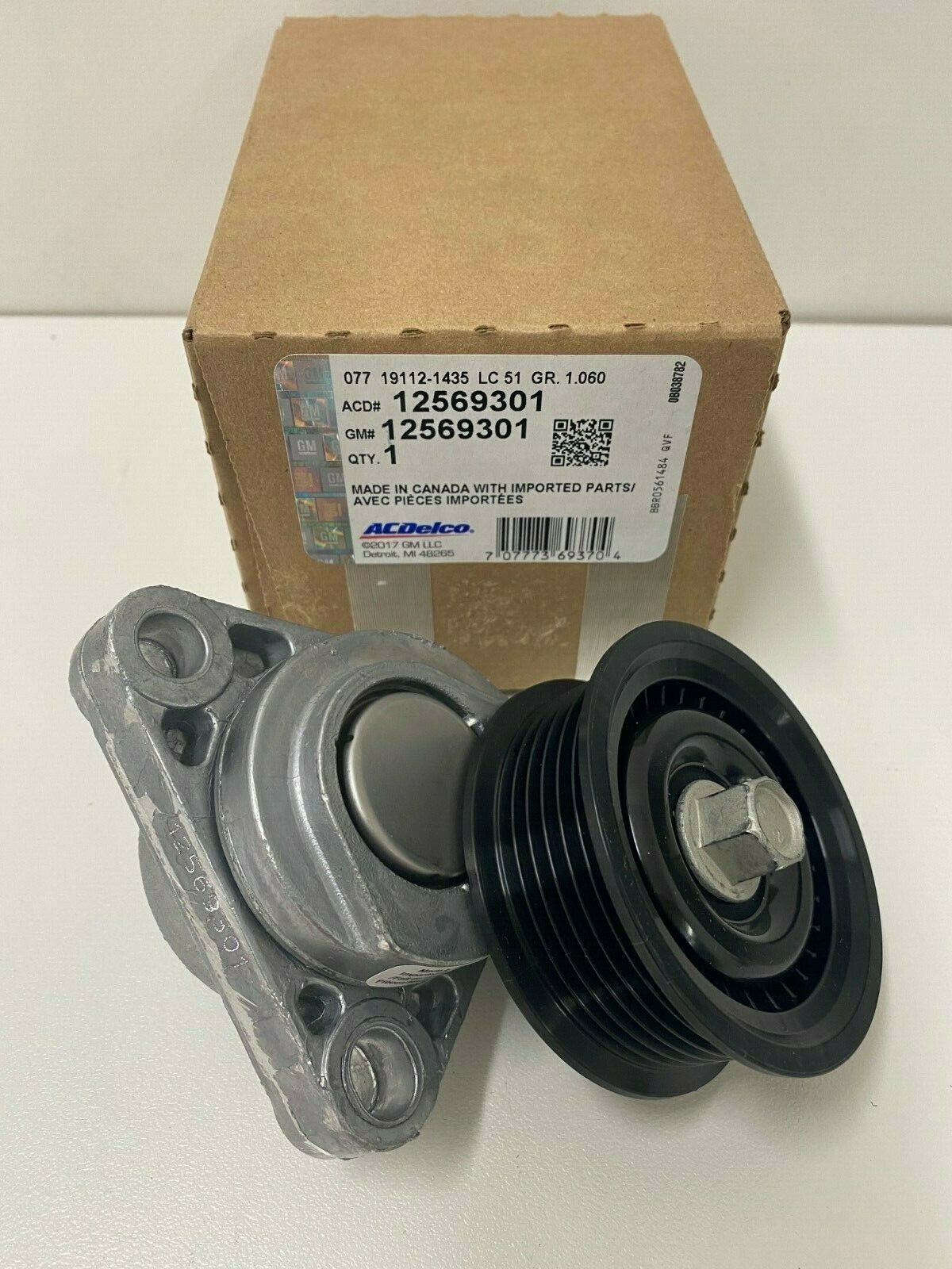 Genuine Holden Commodore VE VF WM WN Drive Belt Tensioner 12569301 - Replacement Part for Smooth Engine Performance & DIY Car Maintenance