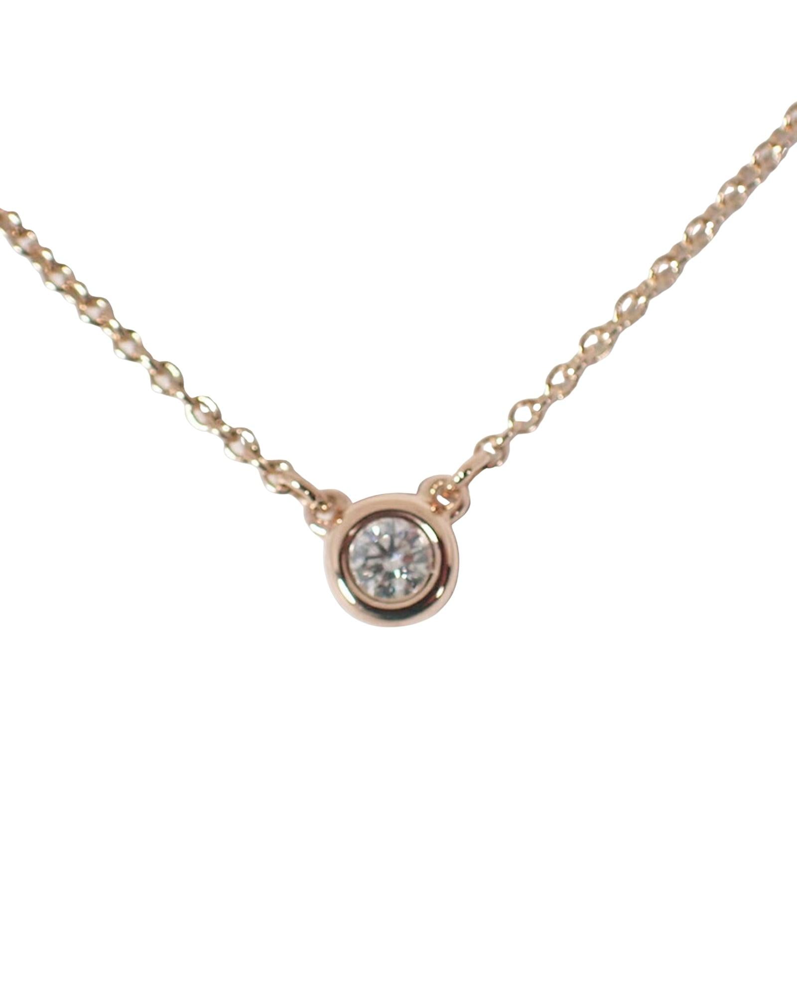 Exquisite Bezet Diamond Pendant in 14K Rose Gold - Elegant Necklace for Women, Perfect for Valentine's Day Gifts, Anniversaries & Special Occasions