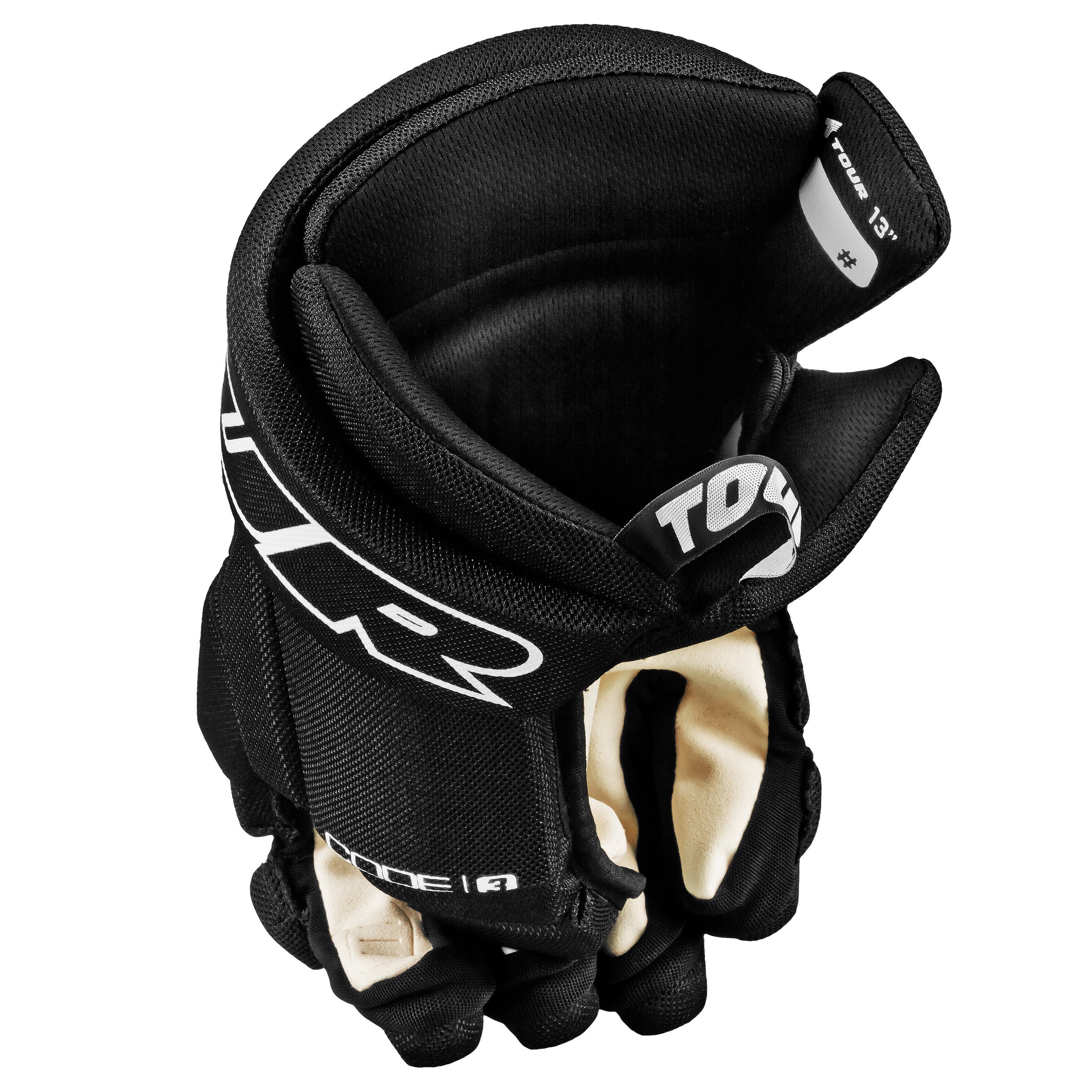 Code 3 Hockey Gloves - Professional Ice Hockey Gloves for Men & Women - Protective Padded Gloves for Hockey Players - Perfect for Games, Practice & Training Sessions